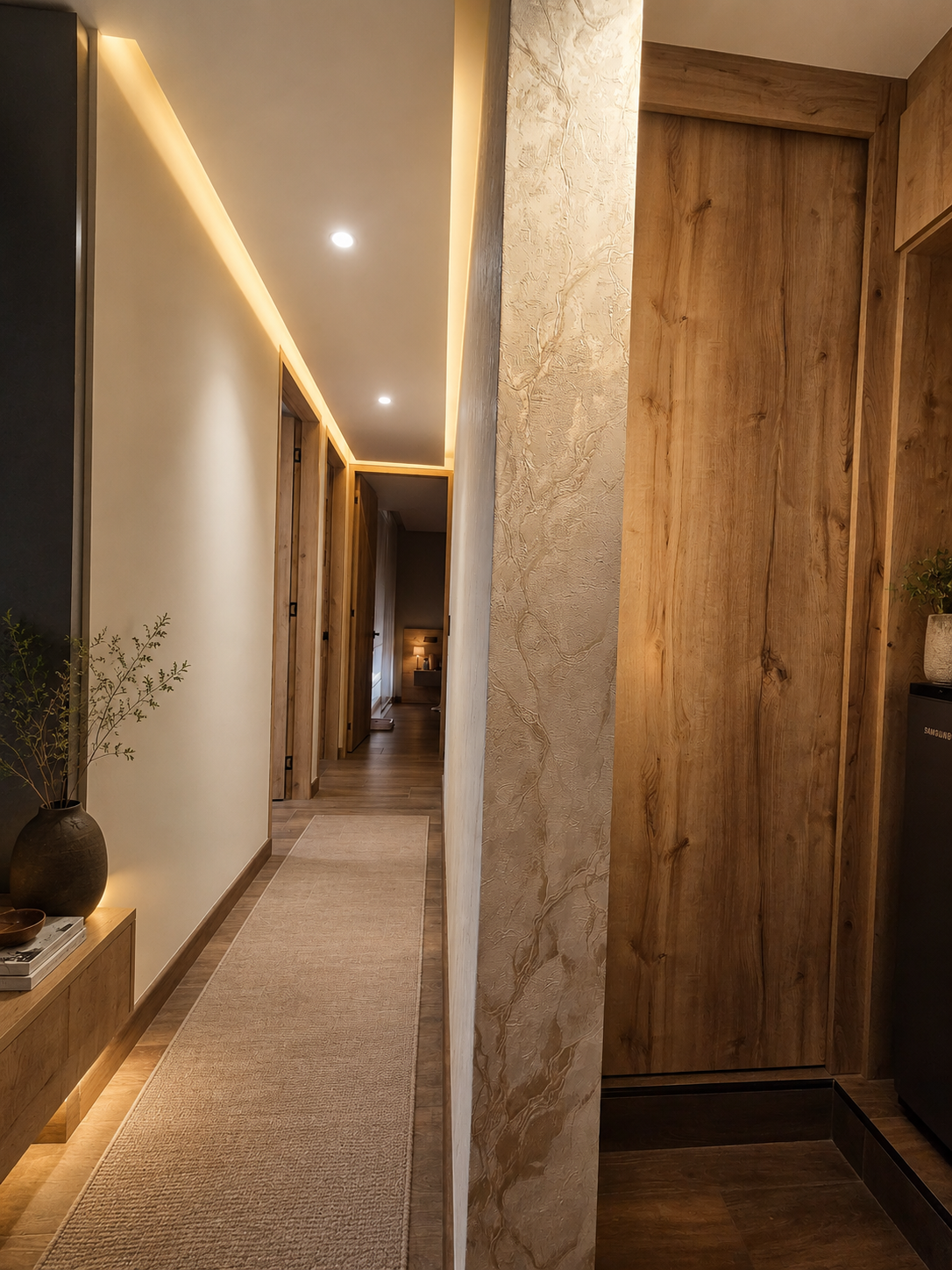 Pasillo y circulación — Circulación interior con continuidad…