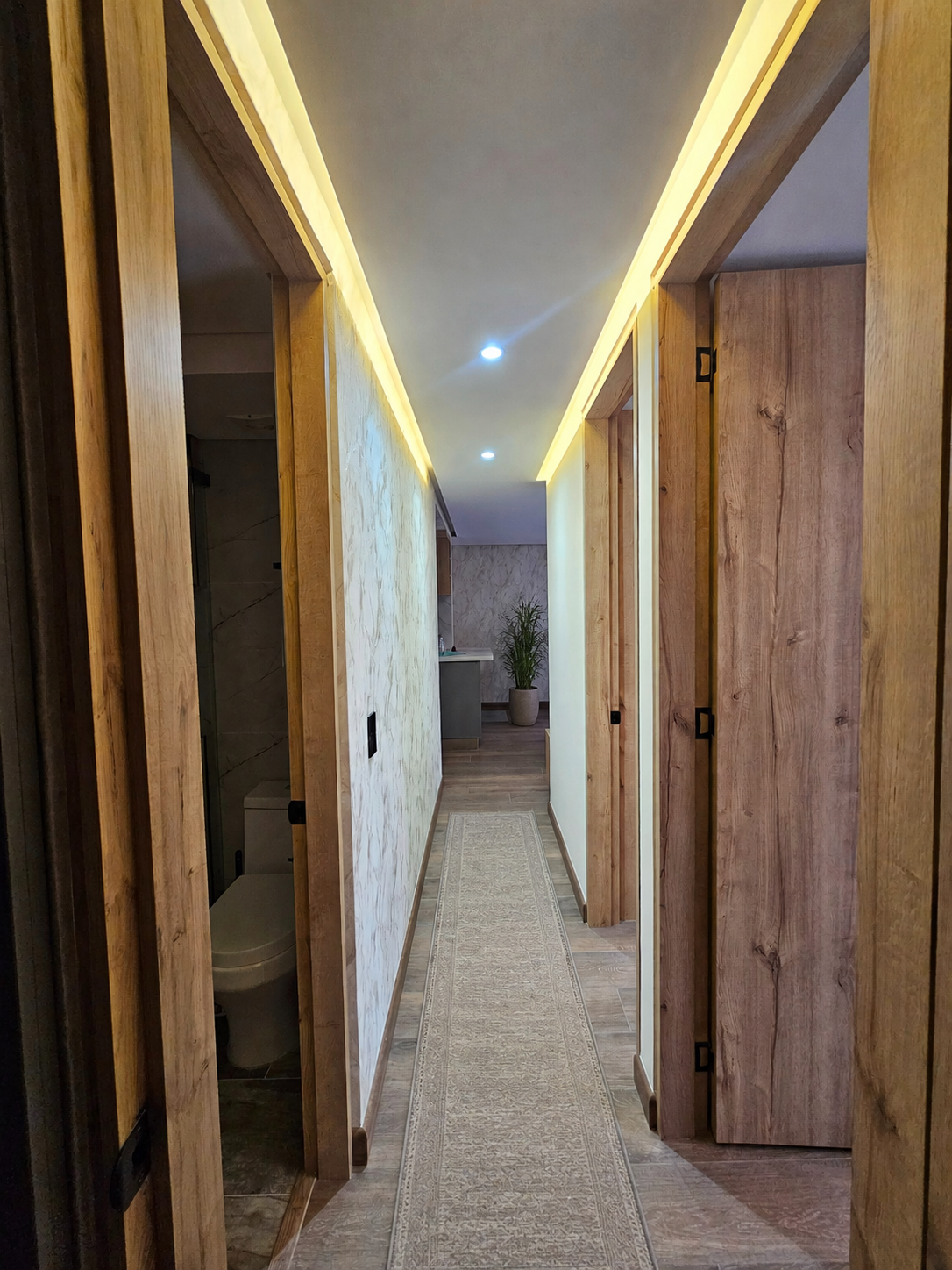 Pasillo y circulación — Circulación interior con continuidad…